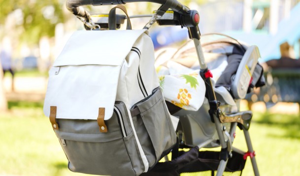 Image of a baby stroller
