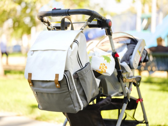 Image of a baby stroller