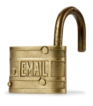 "Email padlock"