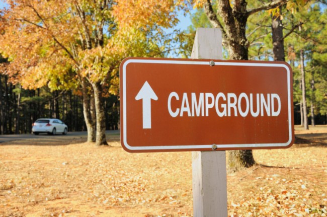 "Campground Sign"